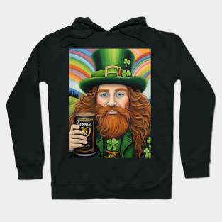 Folk Art Leprechaun Hoodie